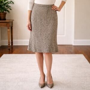 Ellen Tracy Wool Pencil Skirt - Petite 4
